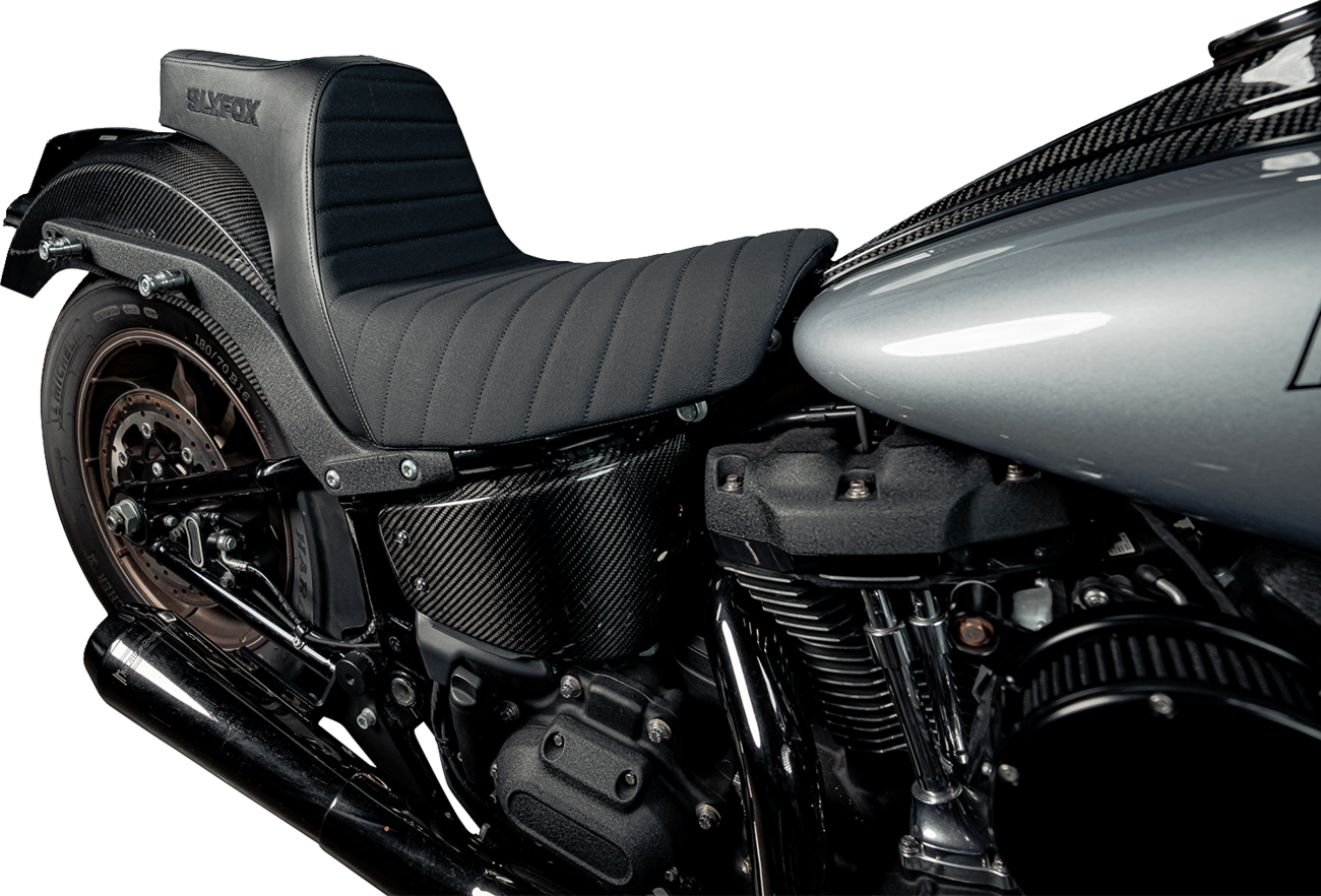 High Noon Seat - Vinyl - Classic Stitch - Black Logo - FL/FX '18-'24