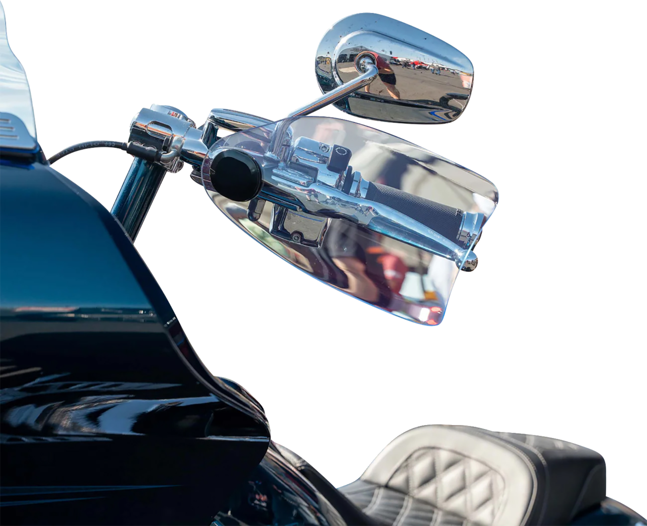 Flare® Handguards - '23-'25 Harley-Davidson - Blue Ice