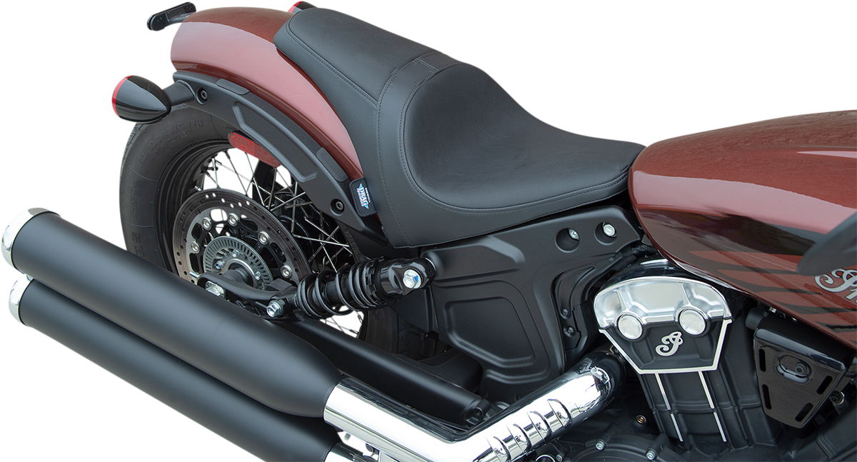 3/4 Solo Seat - Black - Smooth - Scout Bobber '18-'22