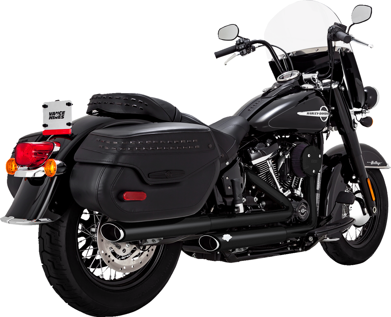 Twin Slash Slip-On Mufflers - PCX™ - Black