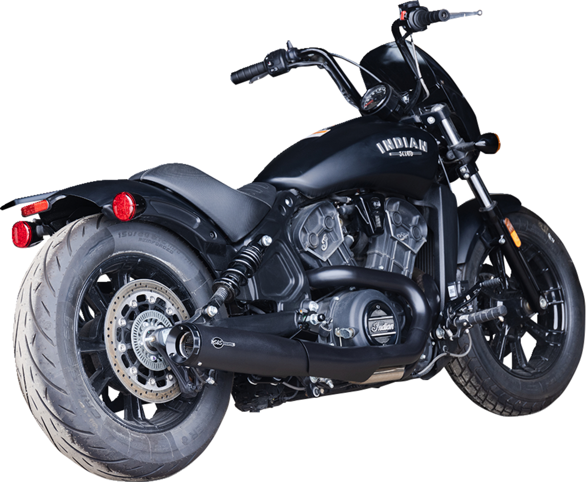 2-Into-1 Grand National Exhaust System - Black - 50-State