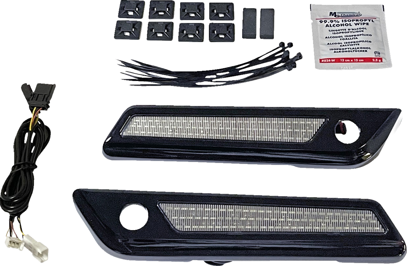 Saddlebag LED Latch Light