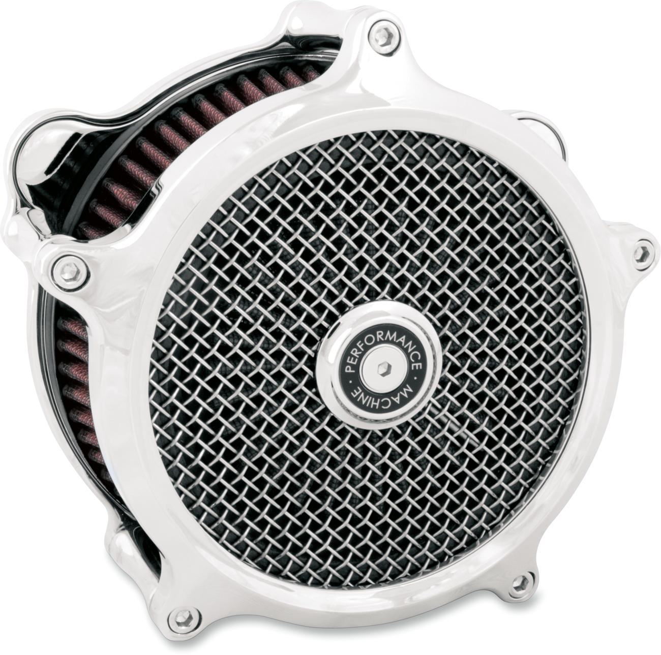 Super Gas Air Cleaner Kit - Chrome