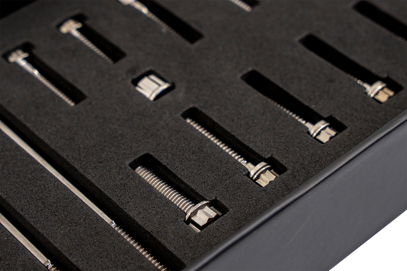 Bitchin' Bolts Hardware Kit - Titanium - M8 - Primary Cover