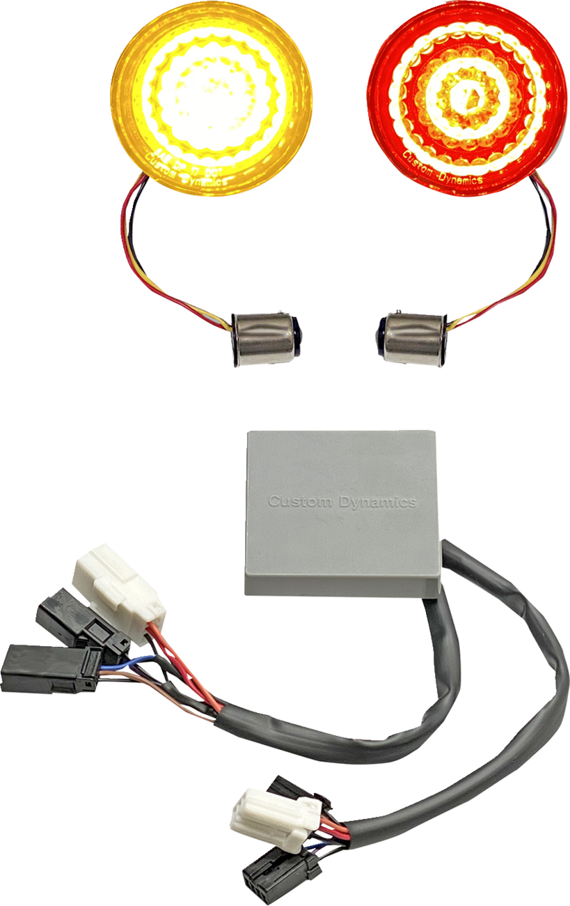 Turn Signal Inserts - Amber/Red - Harley-Davidson®