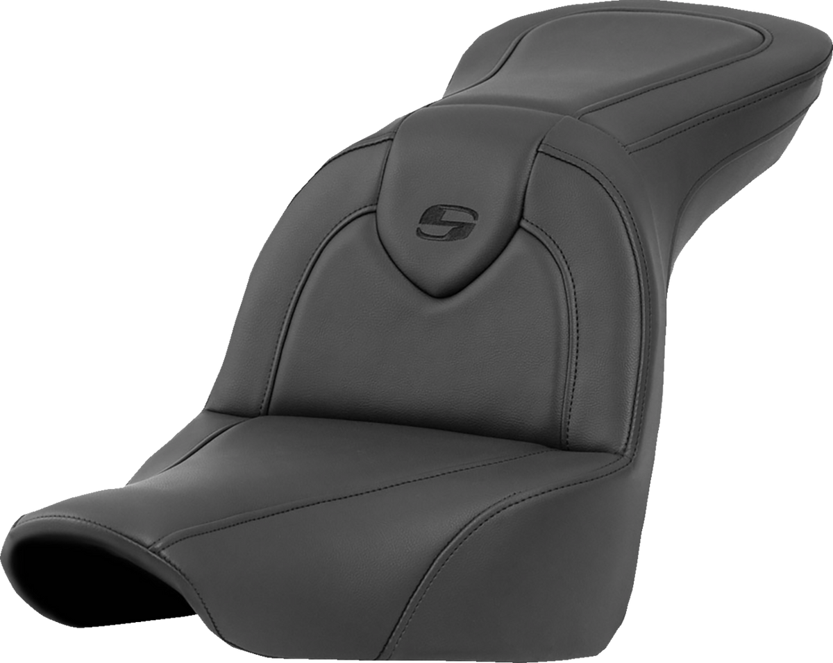 Roadsofa™ Seat - Without Backrest - Black/Black Stitching - FXLR/FLSB '18-'23