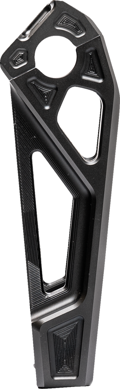 Fastback Risers - Includes Clamp - 8" - Black