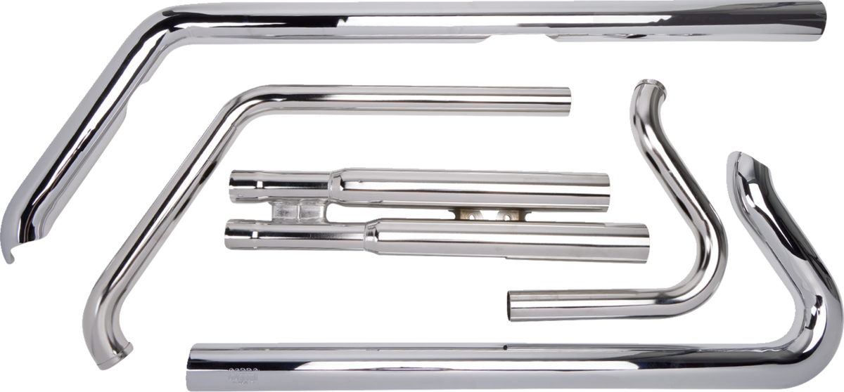 Speedster Slashdown Exhaust - Chrome - '86-'06 Softail
