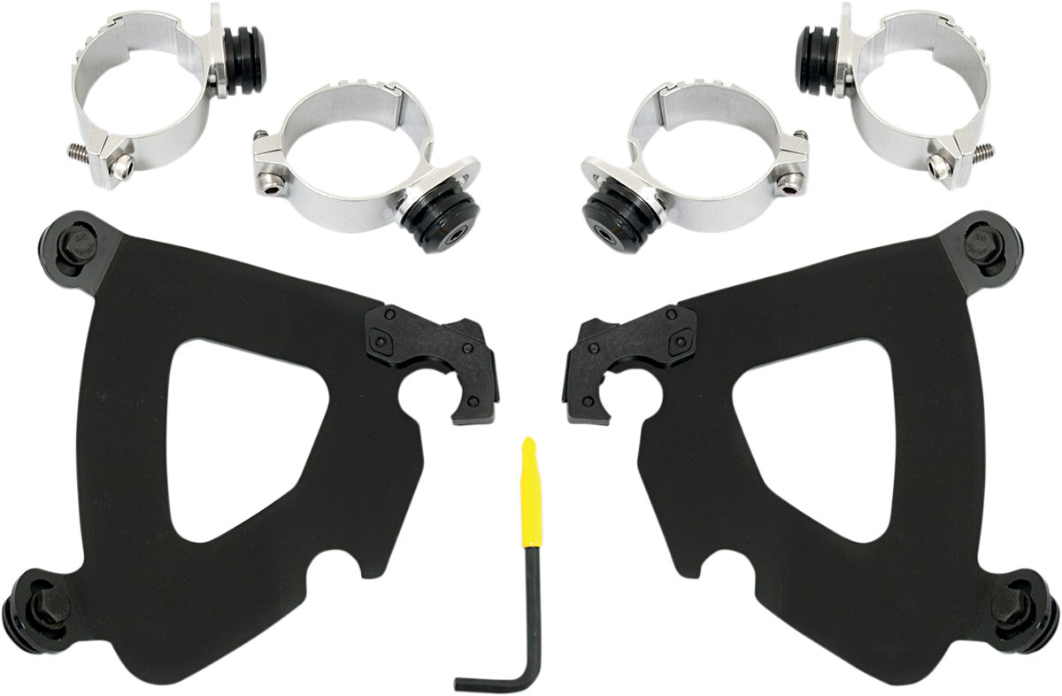 Gauntlet Mounting Kit - Black - FXD