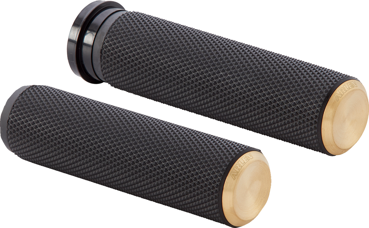 Knurled Grips - TBW - Brass