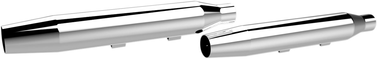 3" HP-Plus® Slip-On Mufflers - Tapered - Chrome - XL