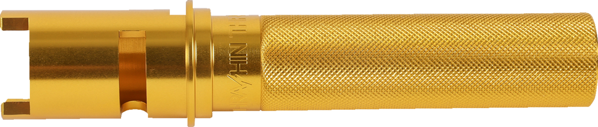 Throttle Tube - Knurled - 1" - Gen 2 TBW - Gold