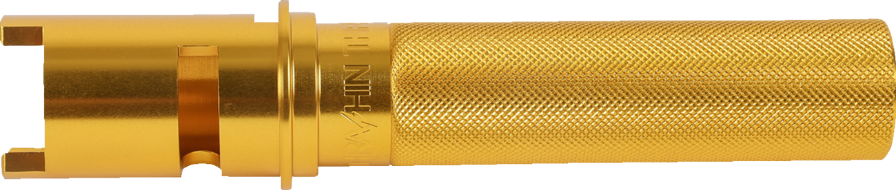 Throttle Tube - Knurled - 1" - Gen 2 TBW - Gold