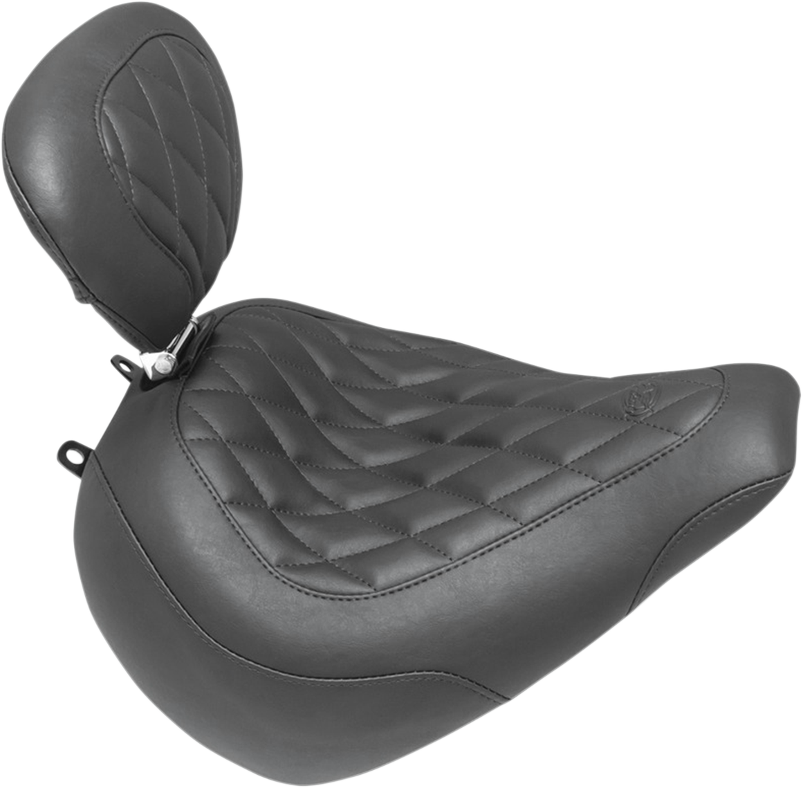 Wide Tripper™ Seat - With Driver's Backrest - Diamond Stitch