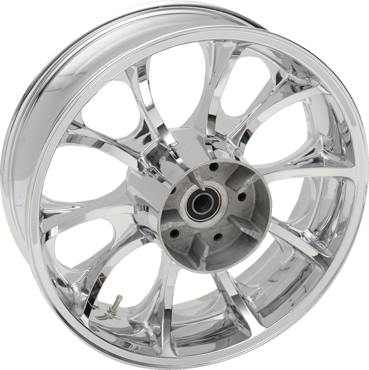 Wheel - Largo 3D - Rear - Single Disc/With ABS - Chrome - 18x5.5
