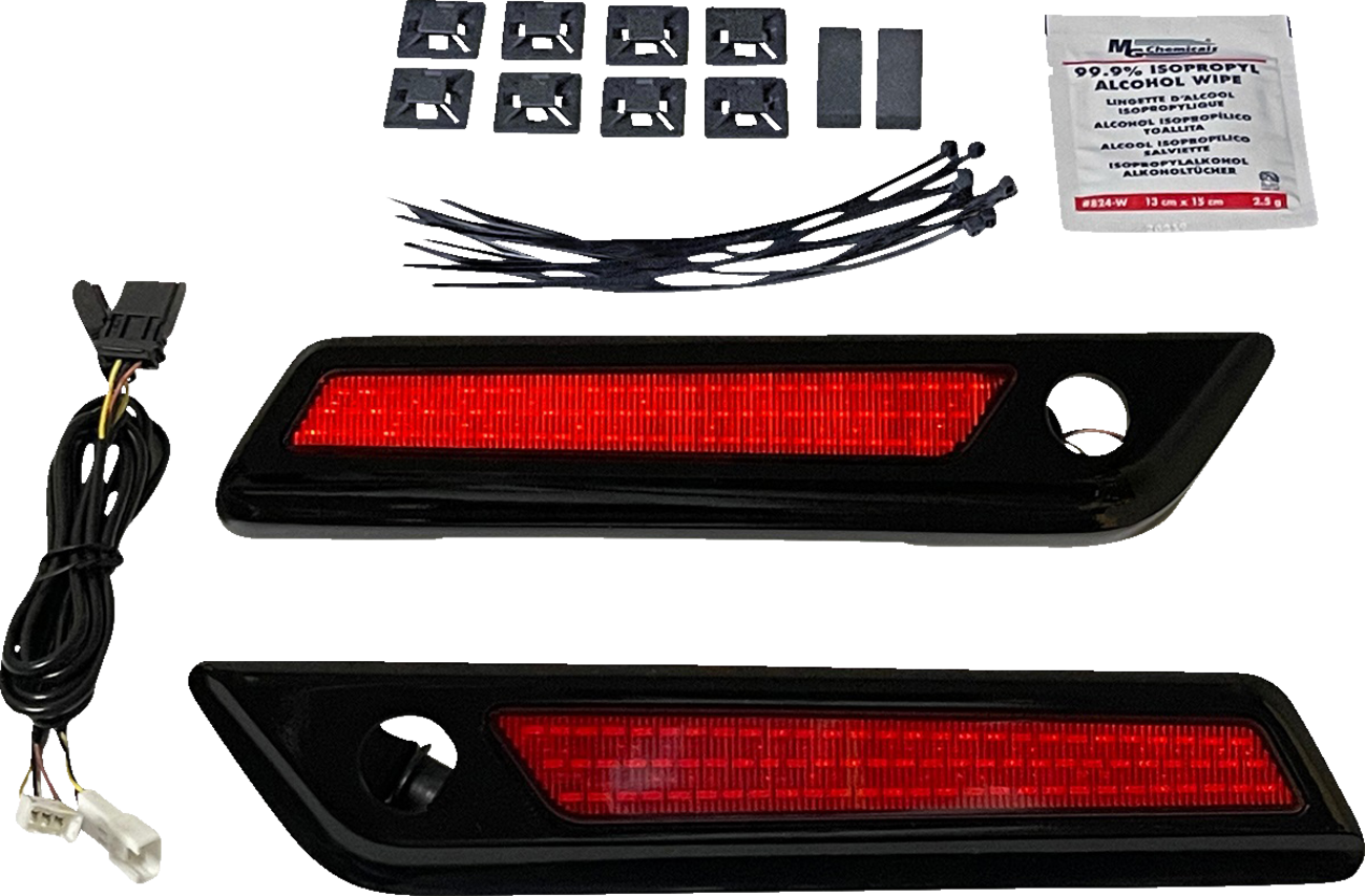 Saddlebag LED Latch Light