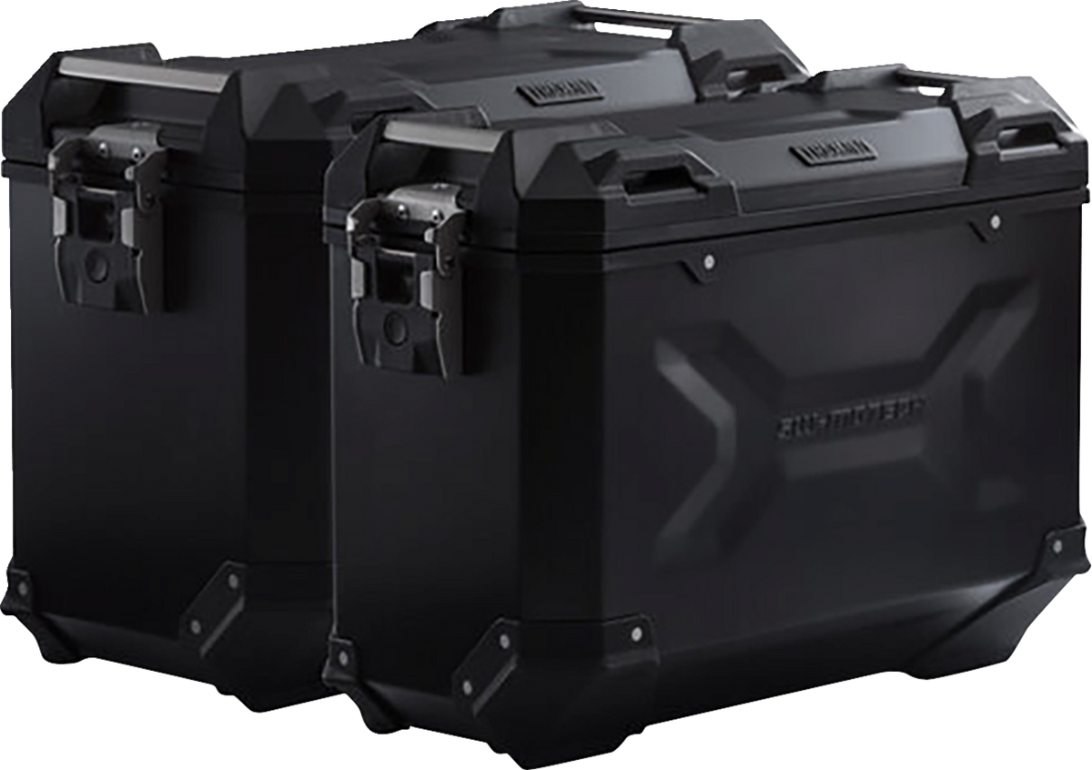 TRAX ADV Aluminum Case System - Black - Aprilia Tuareg 660 '22-'25