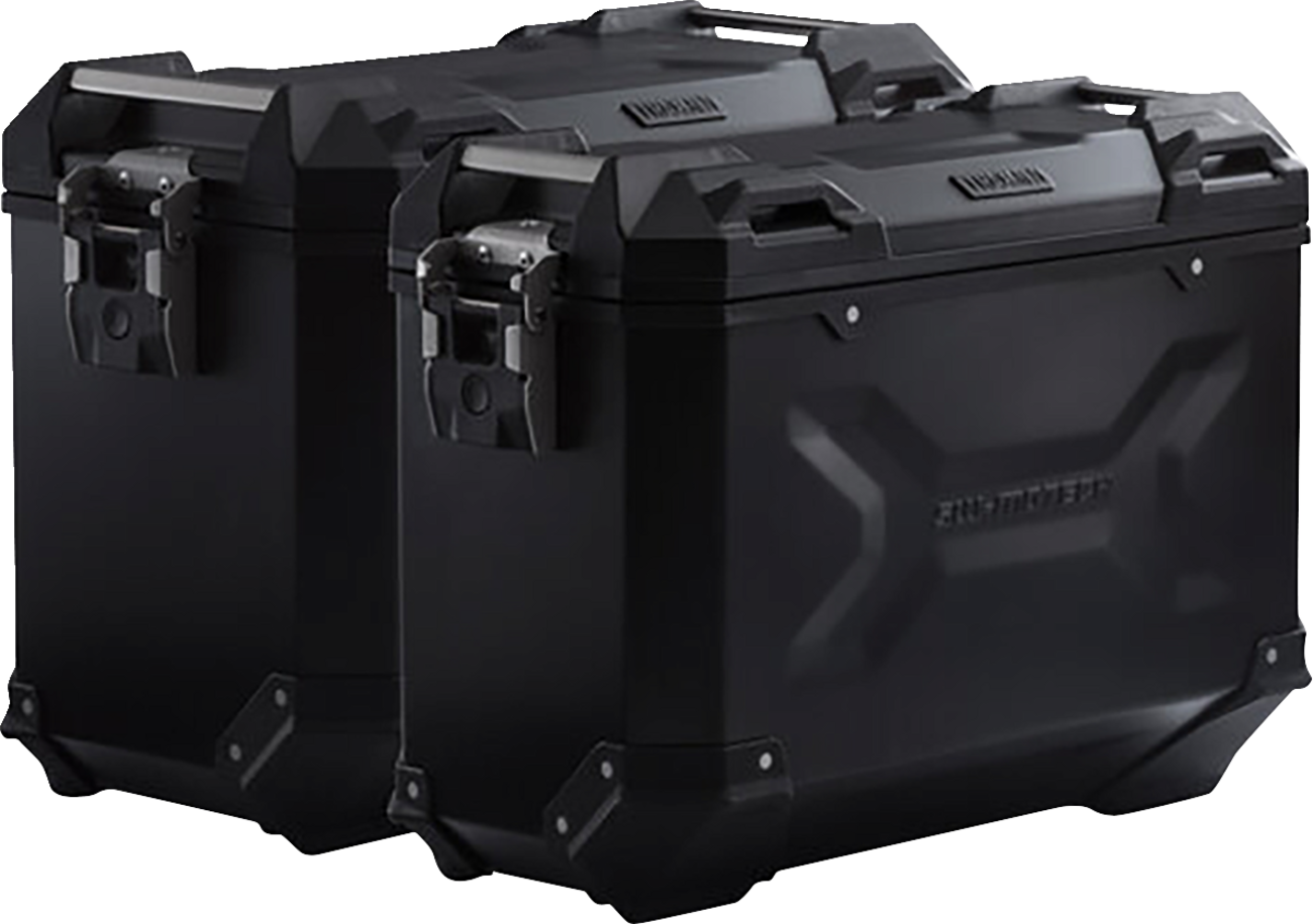 TRAX ADV Aluminum Case System - Black - Aprilia Tuareg 660 '22-'25