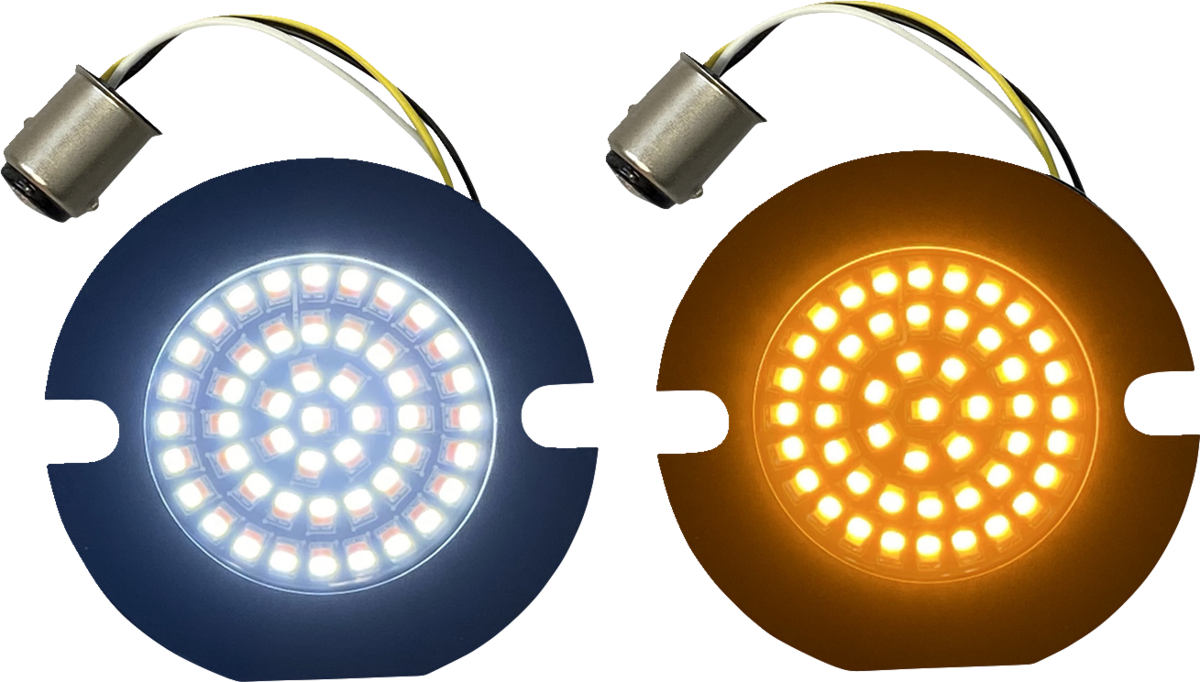 Amber/White LED Turn Signal Inserts
