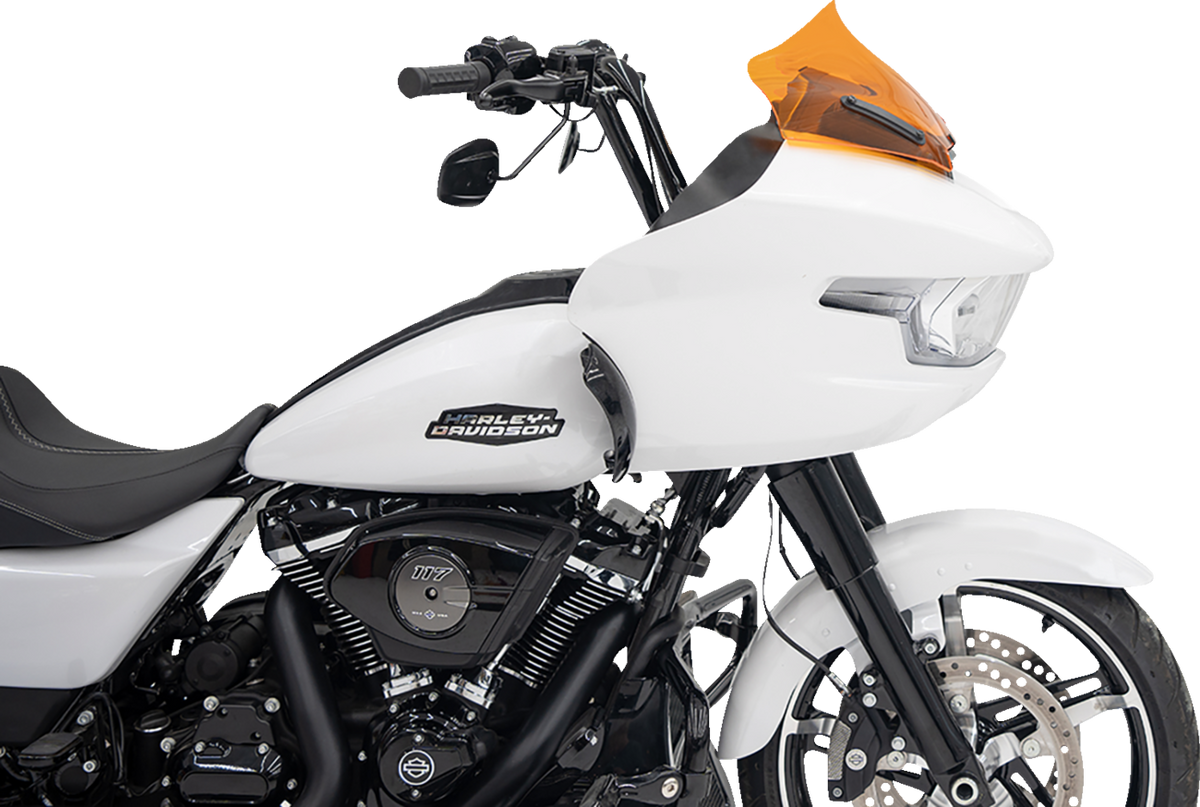 Kolor Flare® Windshield - 10" - Orange - '23-'25 FLTRX