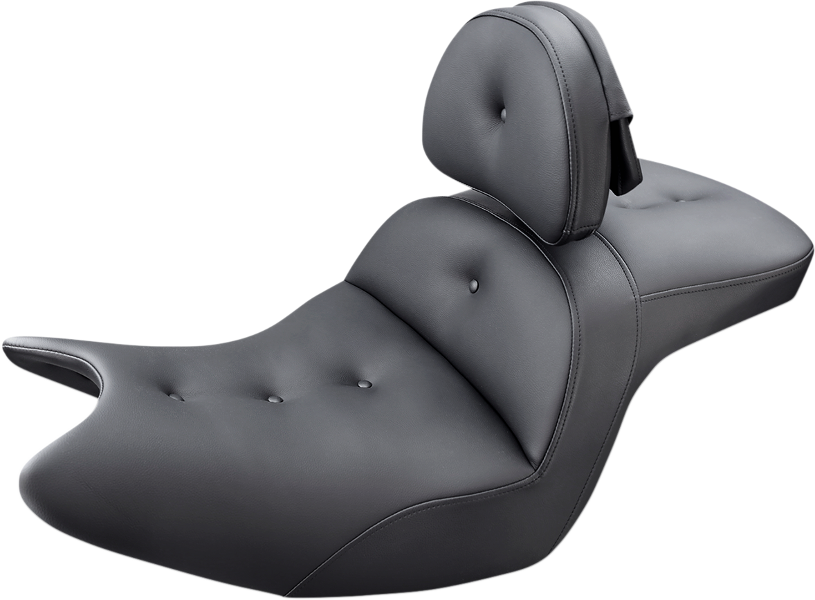 Seat - Roadsofa™ - With Backrest - Pillow Top - Black