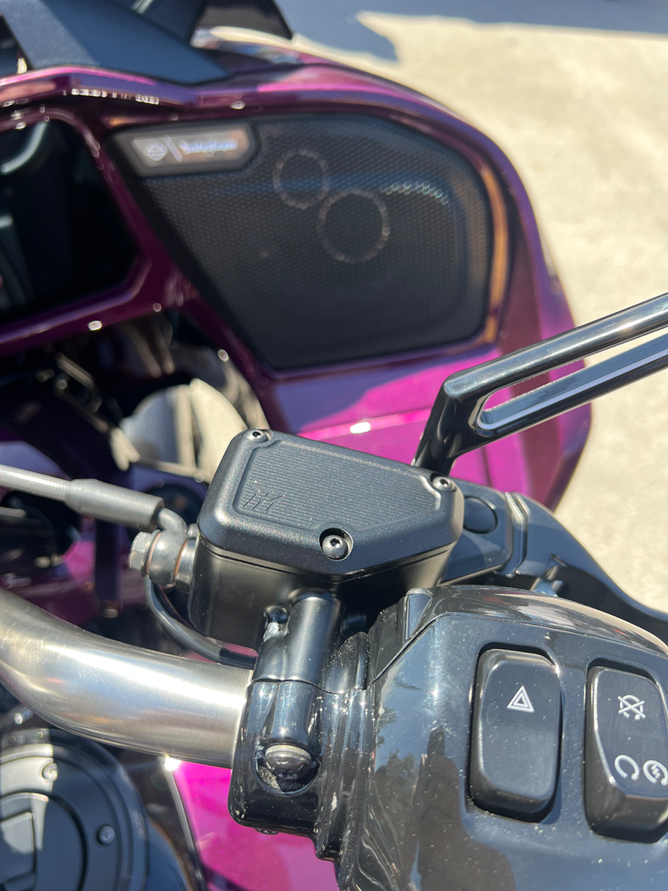 Master Cylinder Cover - Black