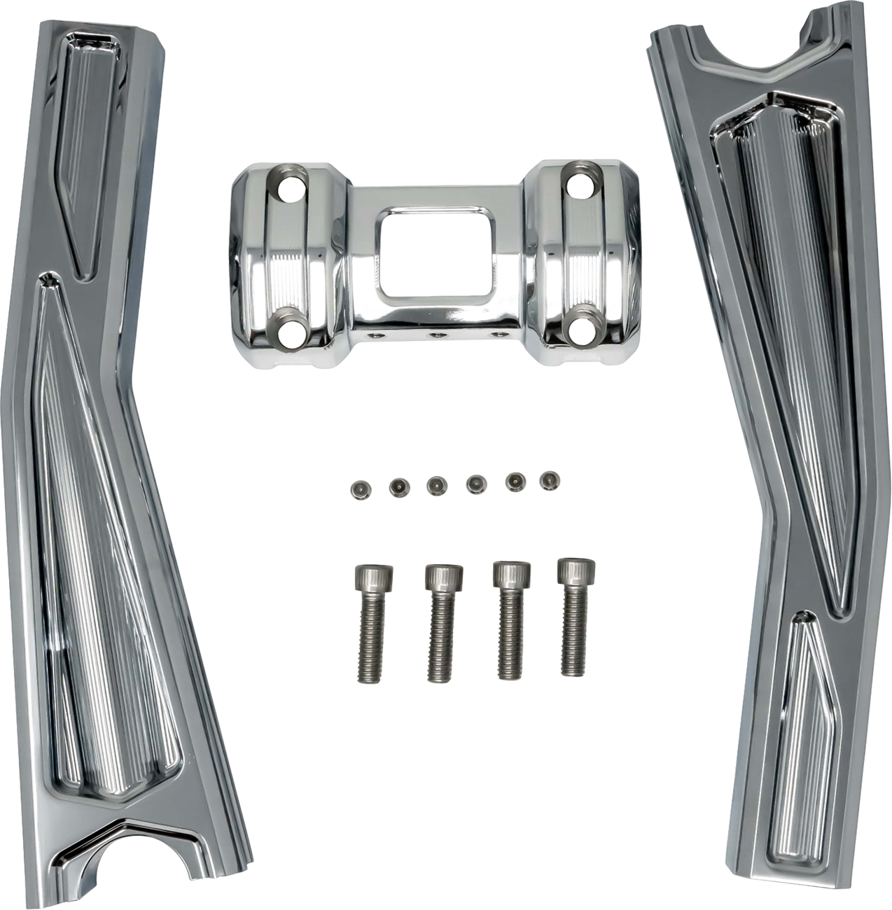 Ascent Pro Risers - Pullback - 10" - Chrome