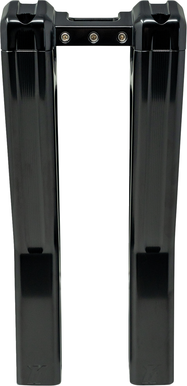 Ascent Pro Risers - Pullback - 10" - Gloss Black