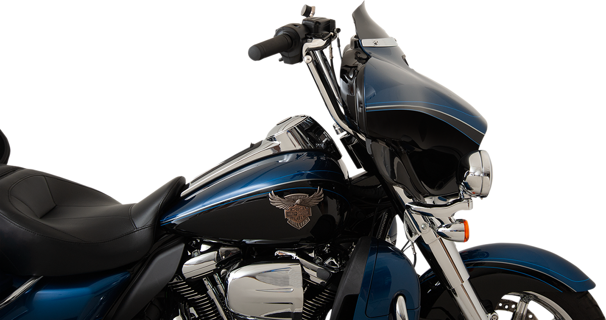 Flare® Windshield - 4" - Black - '14-'25 FLH