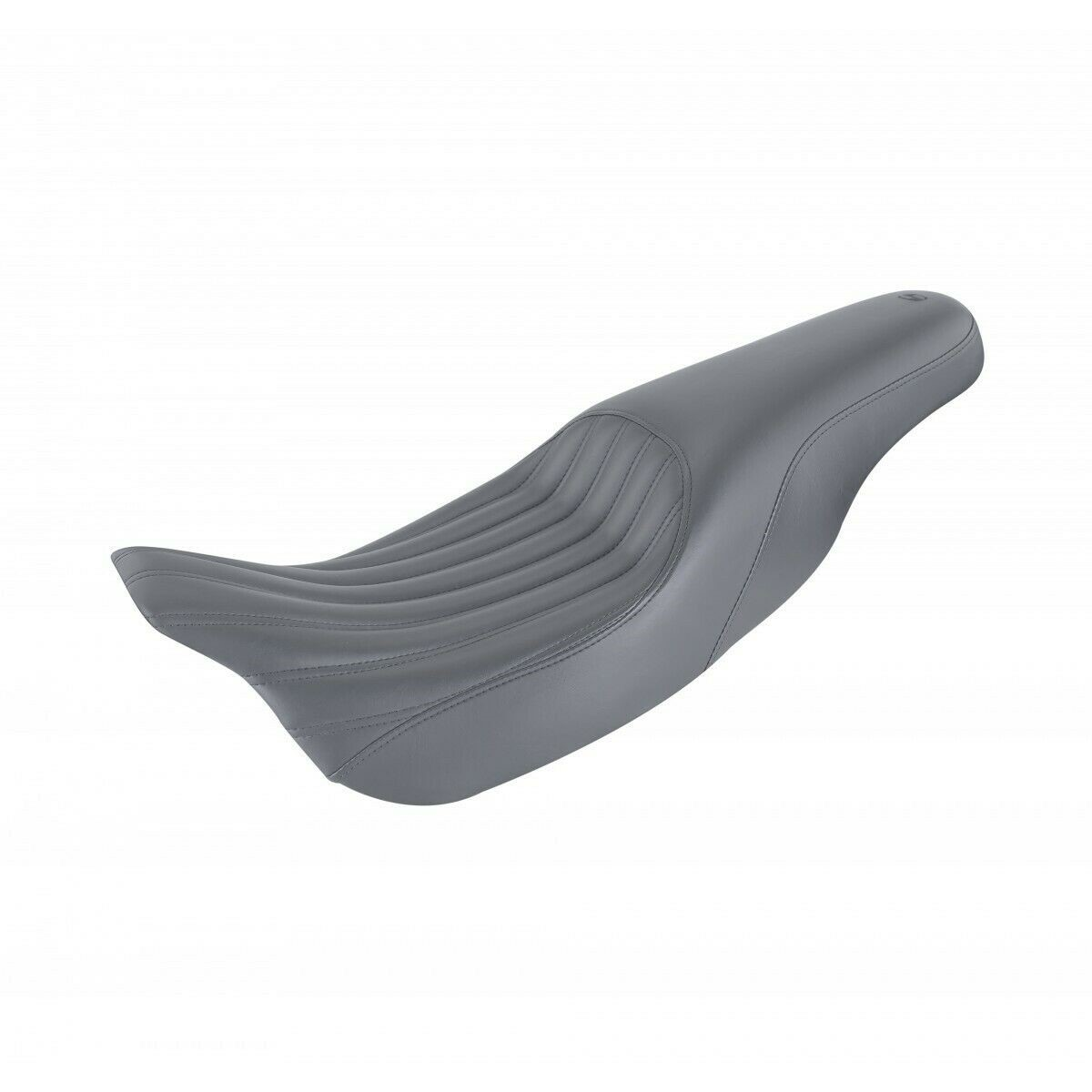 Knuckle 2-Up Seat - Black - Ribbed - FLH/FLT '08-'24