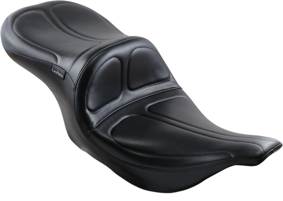 Maverick Seat - Without Backrest - Stitched - Black - FLH/FLT '02-'07