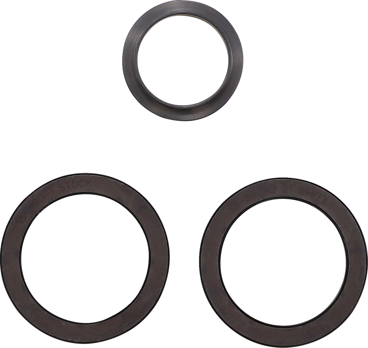 Hub - Cartridge - Front/Dual Disc - Black - Fat Bob
