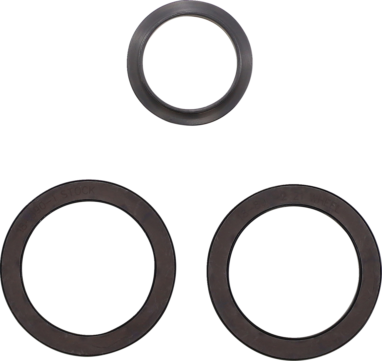 Hub - Cartridge - Front/Dual Disc - Black - Fat Bob