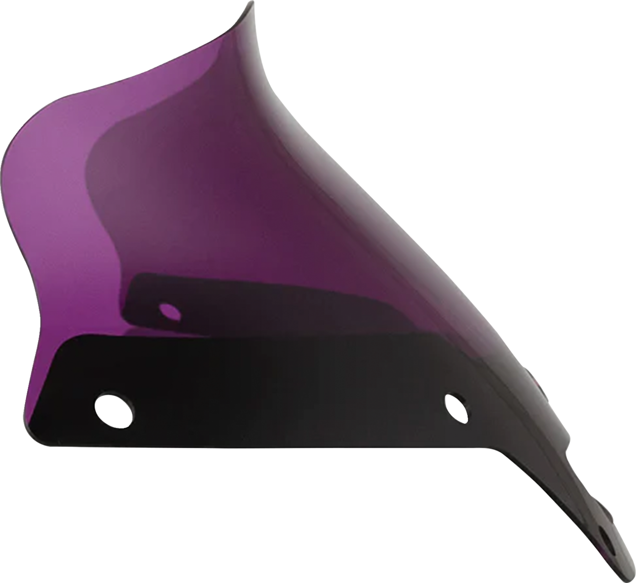 Kolor Flare™ Sport Windshield - 6" - Purple - '22-'25 FXLRST