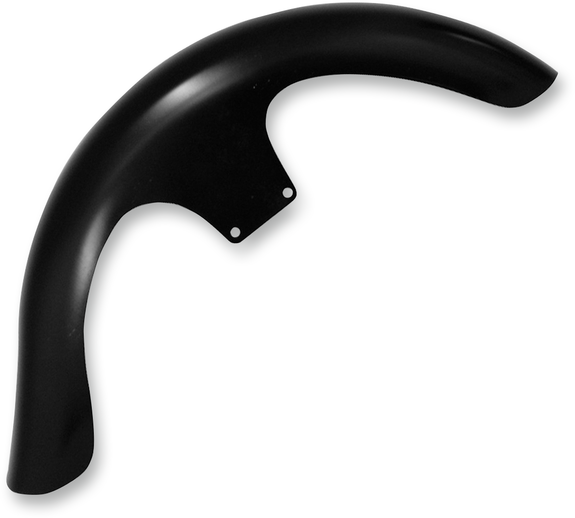Lil' Wrapper Front Fender Kit - For Raked Trees - Black - 23" - HD Touring/Trike