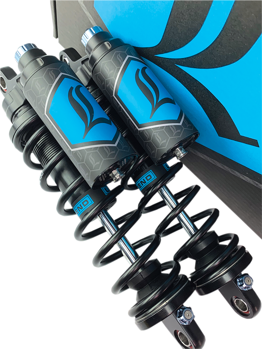 REVO ARC Piggyback Shocks - 14" - Heavy Duty - Black - '99-'17 Dyna