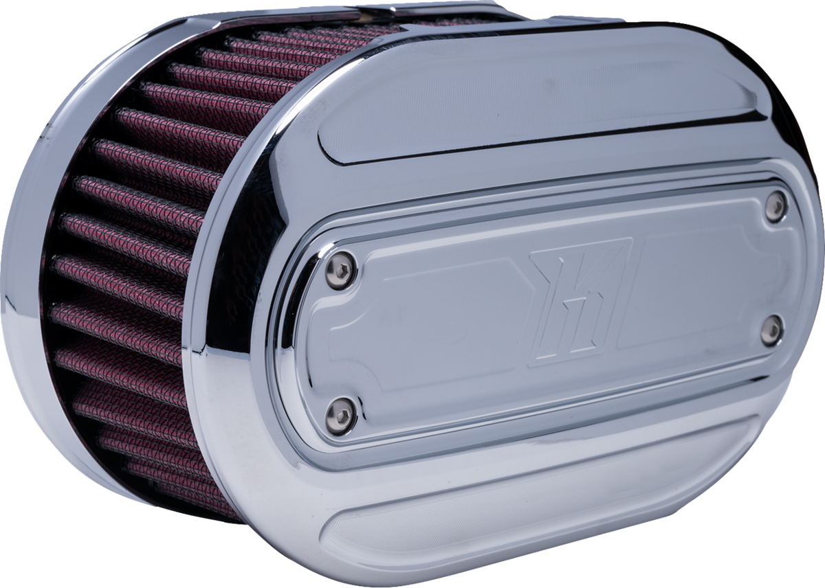 Oval Air Cleaner Kit - Chrome - Touring/Softail