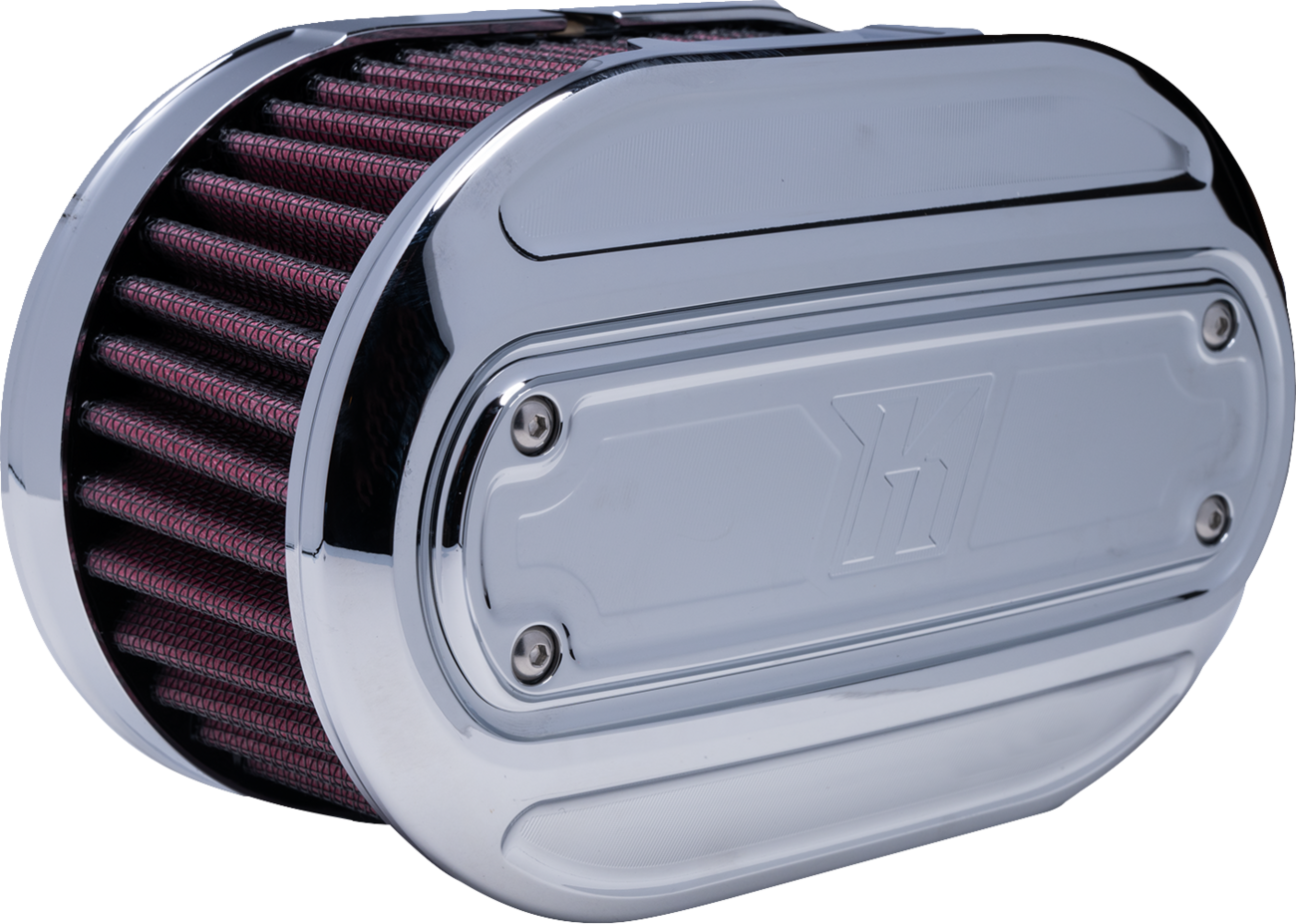 Oval Air Cleaner Kit - Chrome - Touring/Softail