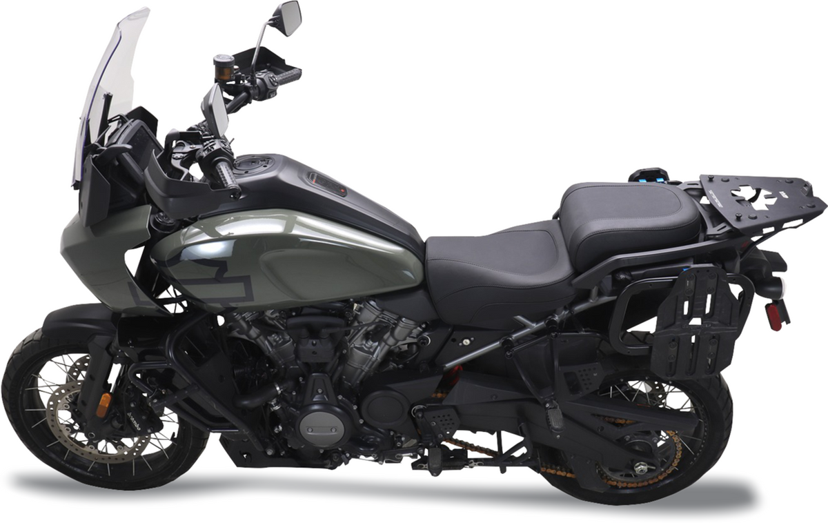 Adventure Touring Seat - Vinyl - Black - Pan America '21-'25