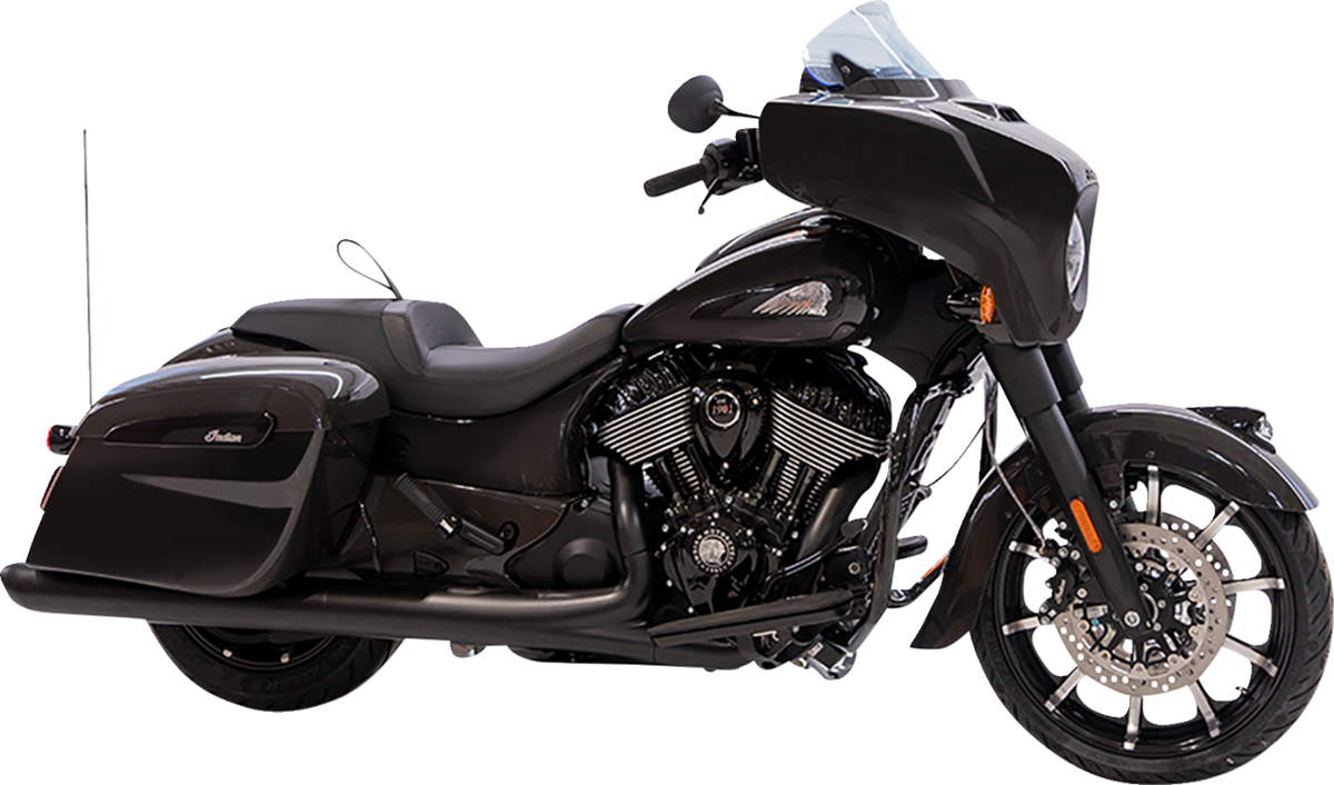 Ice Flare® Windshield - 10" - Blue Ice - '14-'26 Indian