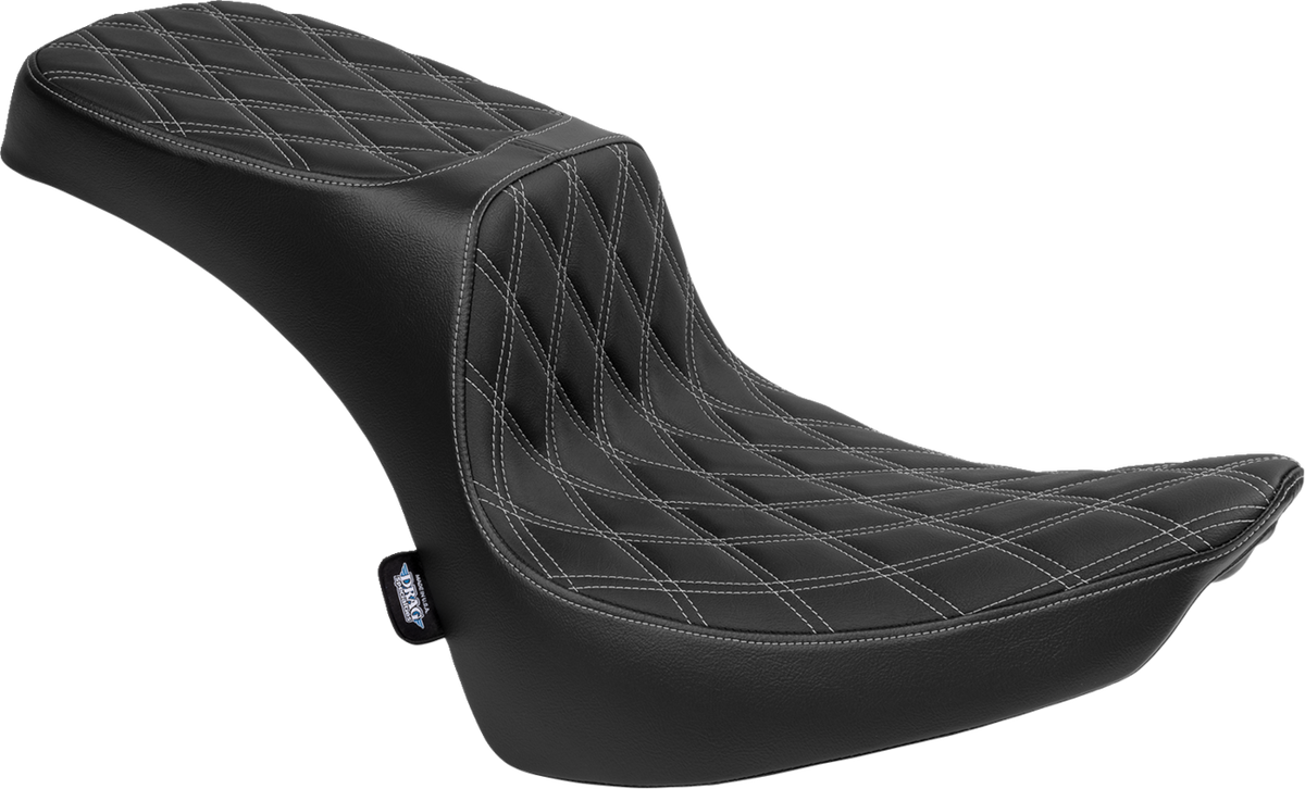Performance Predator 2-Up Seat - Vinyl - Double Diamond - Silver Thread - FL '00-'17