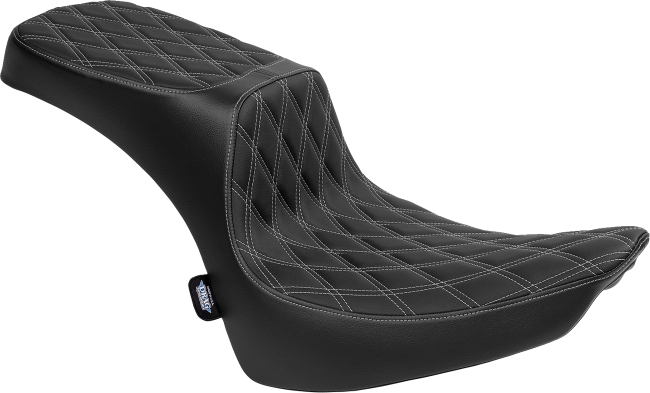 Performance Predator 2-Up Seat - Vinyl - Double Diamond - Silver Thread - FL '00-'17