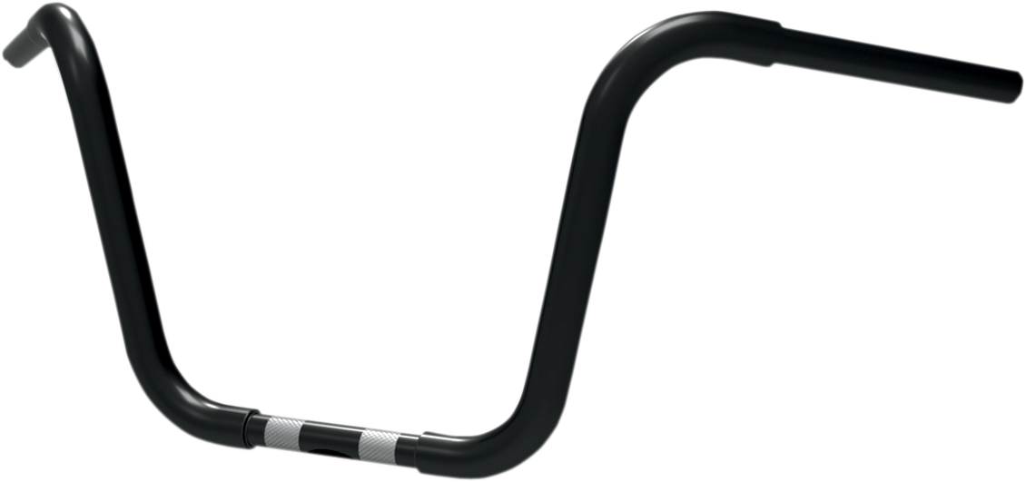 1-1/4" Fat Ape Hanger Handlebar - 12" - TBW - Black