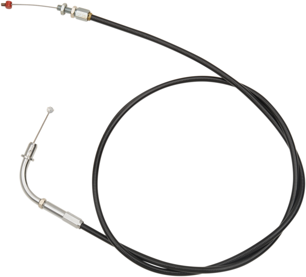 Black Vinyl Throttle Cable For Victory - '03-'07