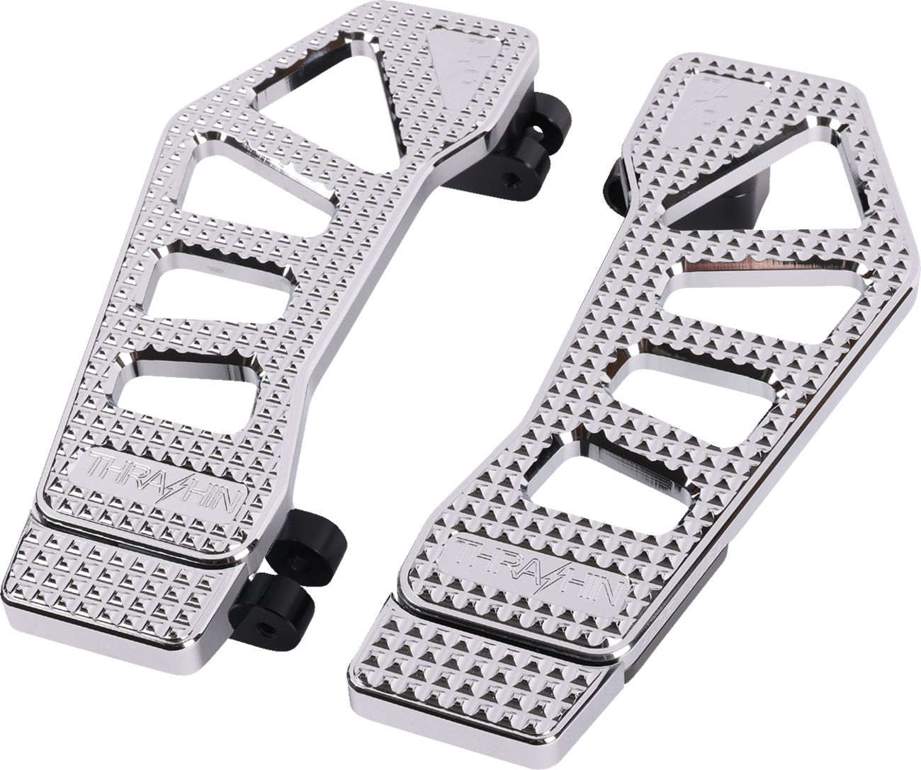 Apex Floorboard Tail Extension - Chrome