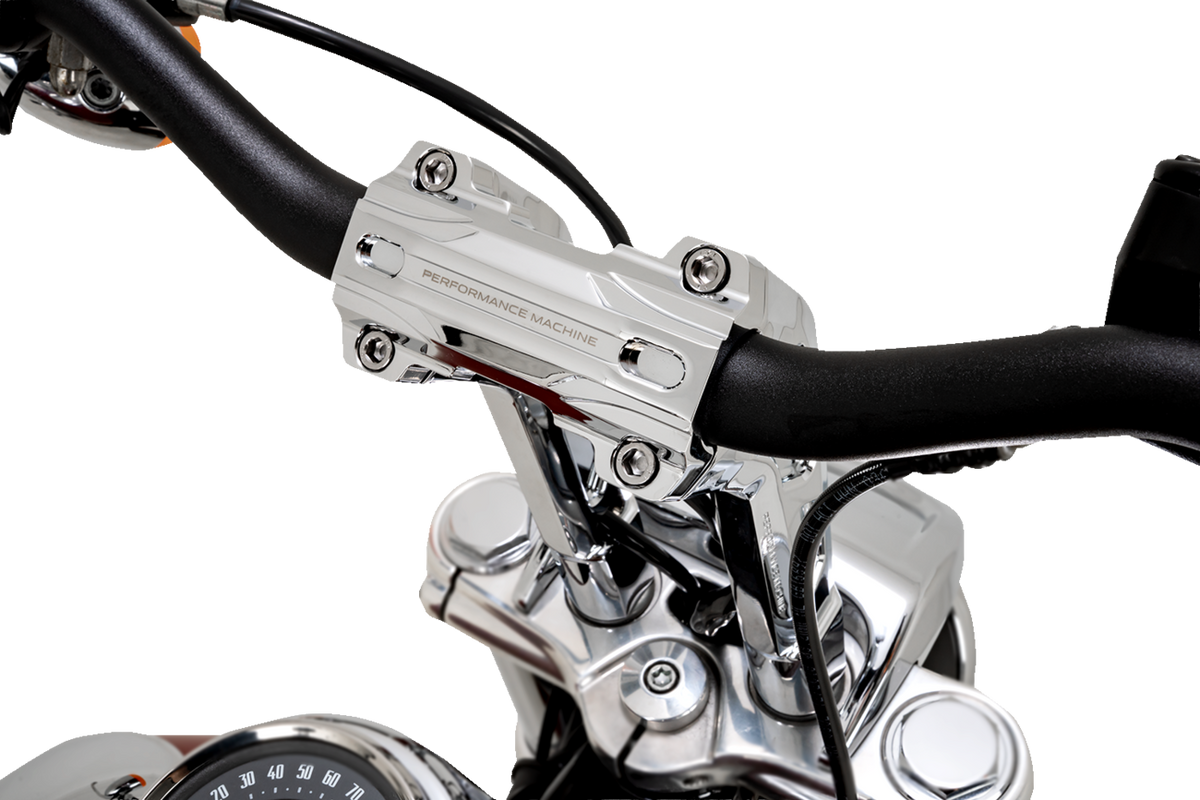 Phatbar & Riser Kit - Internal Wiring - 9" - Chrome