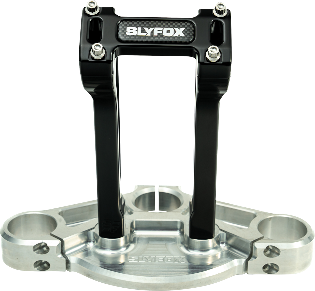 Handlebar Riser Kit - Pullback - 1" Clamping - 8" Rise - Black