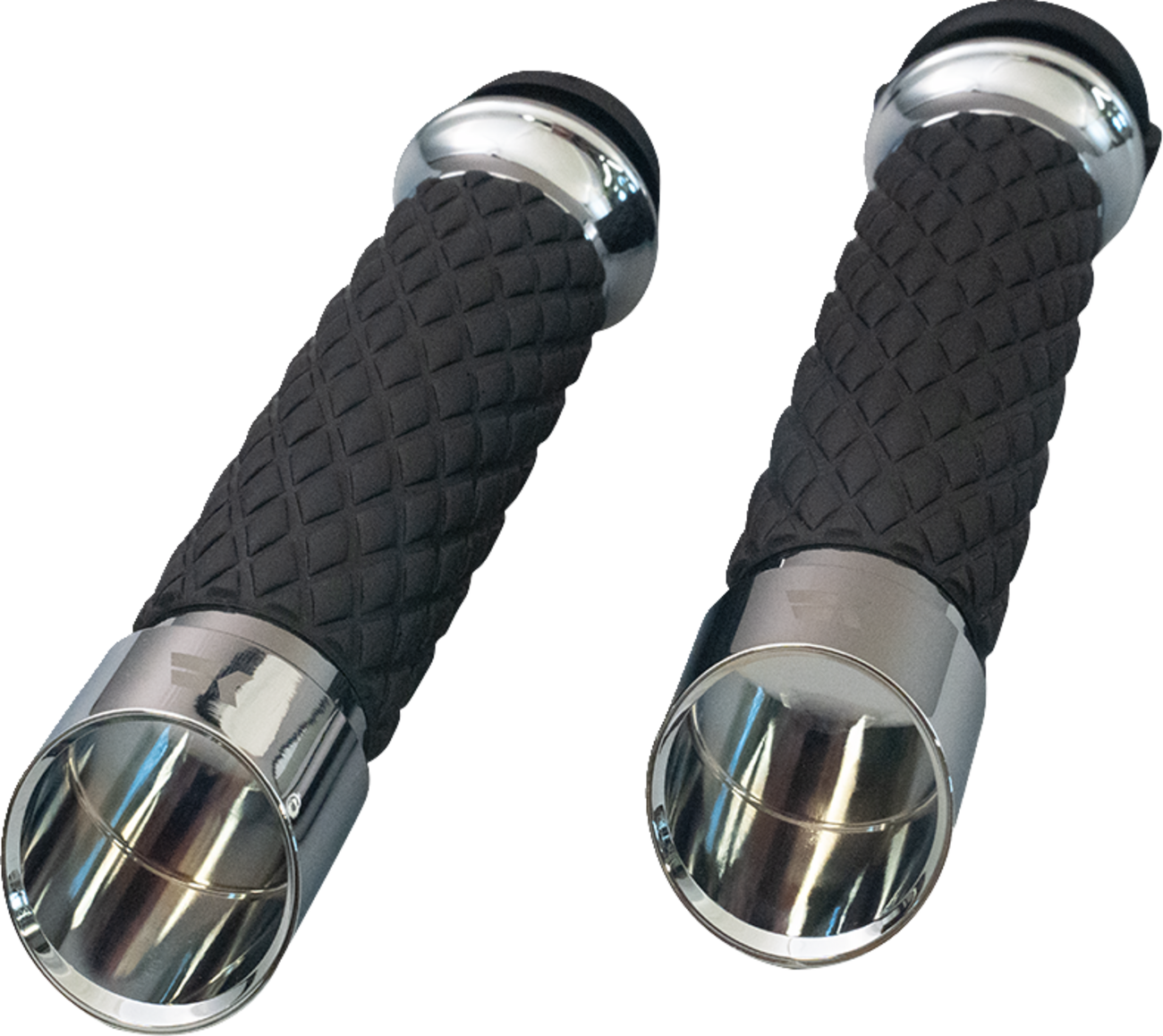 Edge Grips - Custom Contour - Diamond - Chrome