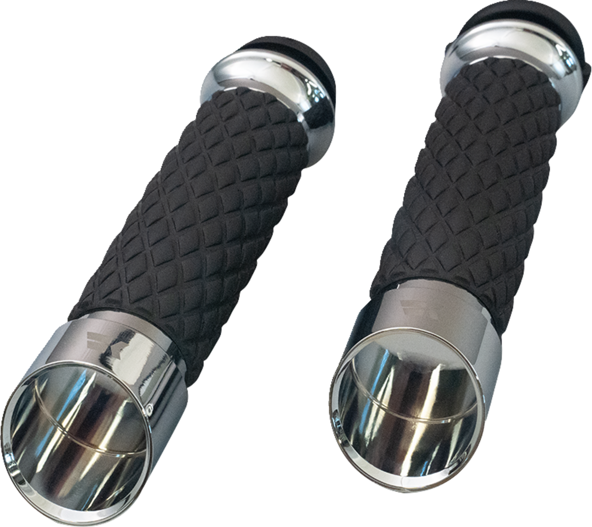 Edge Grips - Custom Contour - Diamond - Chrome