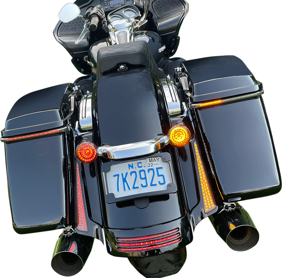 Turn Signal Inserts - Amber/Red - Harley-Davidson®